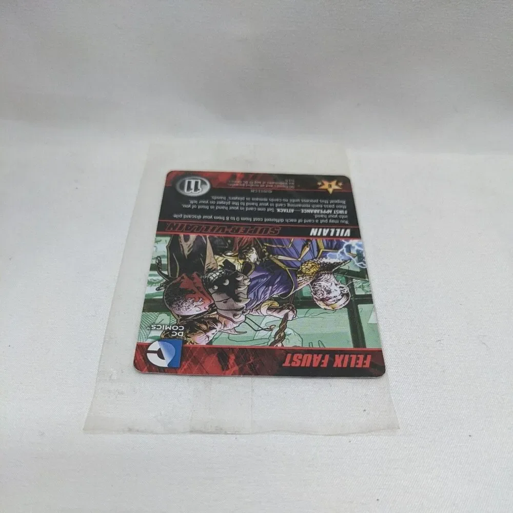 DC Comics Deck Building Felix Faust Promo Super-Villain Card